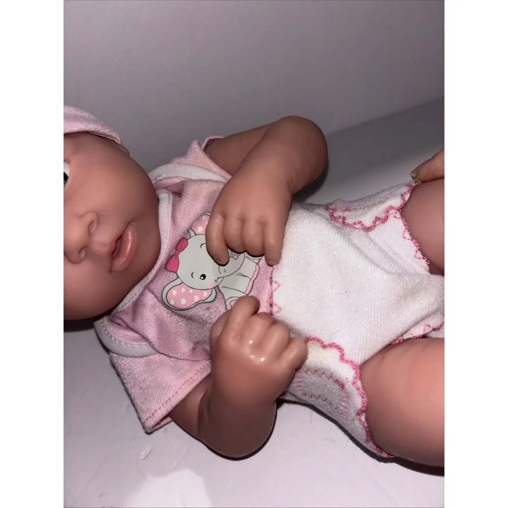 Berenguer Newborn Realistic Baby Girl With Outfit 22-07 Vinyl Doll